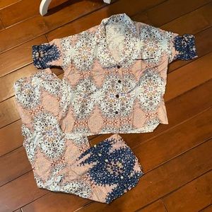 Pj Salvage pj set. size L